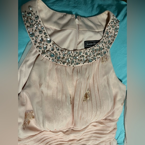 jessica howard pink long dress - Picture 3 of 12